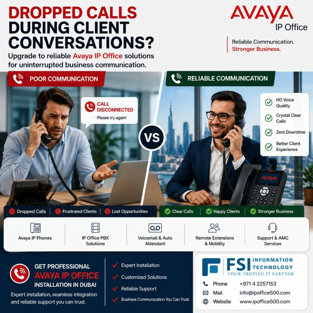 Avaya ip office dubai - why avaya ip office is the preferred business communication solution for dubai companies - avaya ip office dubai - avaya ip phone supplier in dubai - ipoffice500